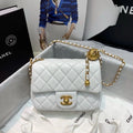 White Mini Flap Bag Z4848