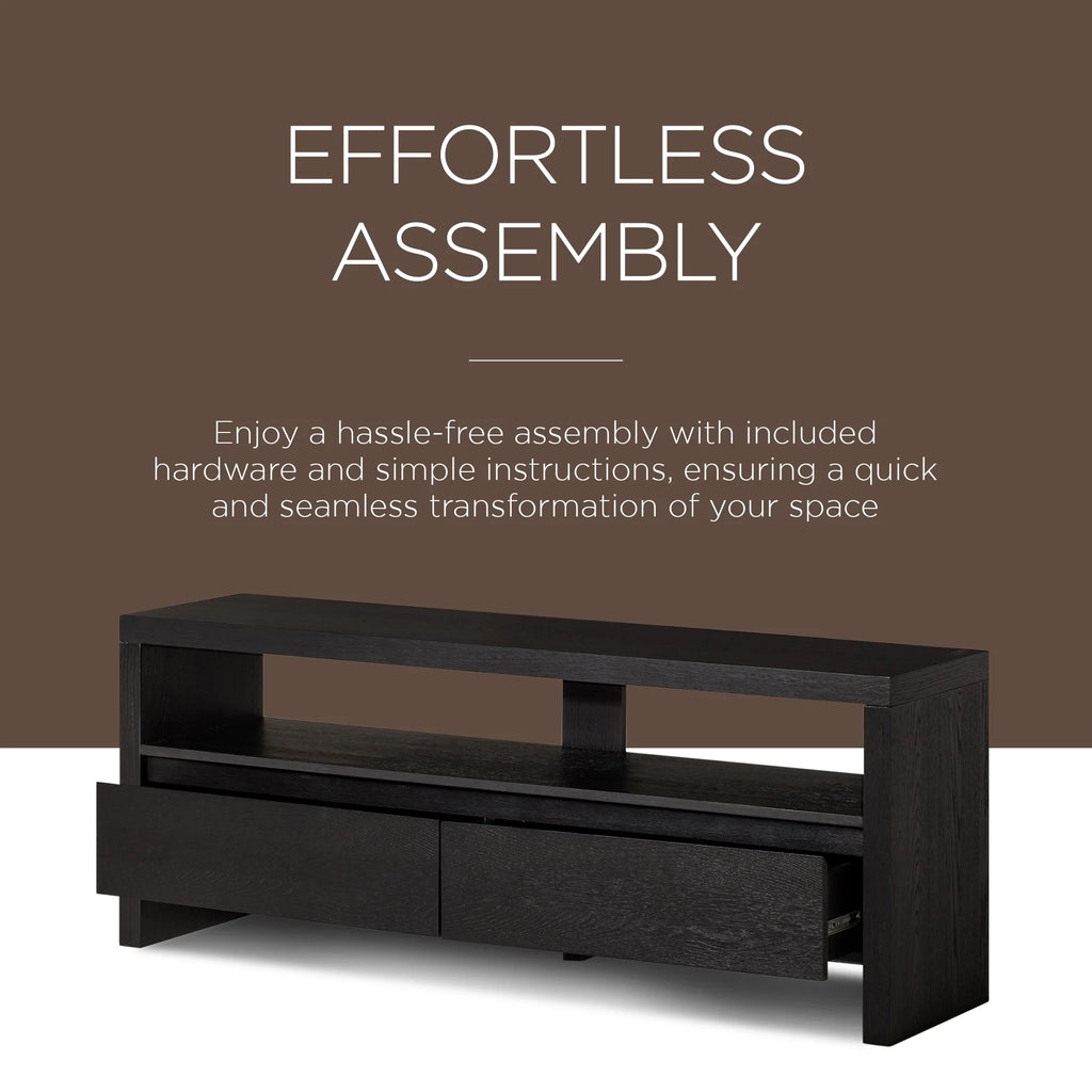 Contemporary Wooden Media Unit I34491