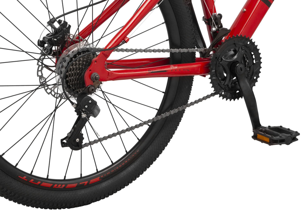 26-in. Mountain Bike, Red and Black, 21 Speeds Q485942