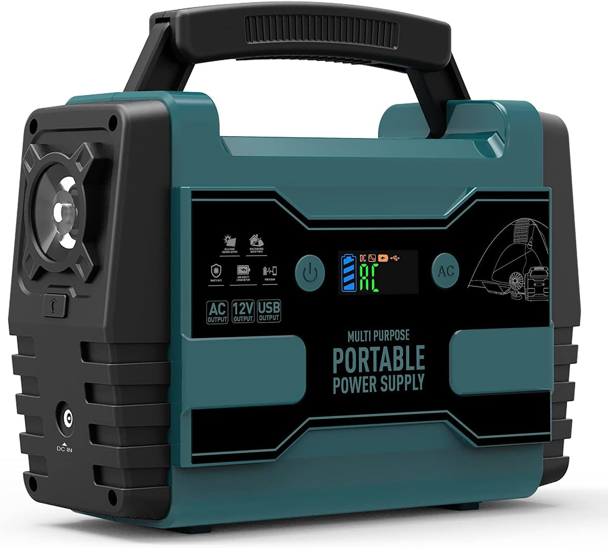 12.8V 180Ah Lithium Iron Phosphate Battery with Smart BMS J2466