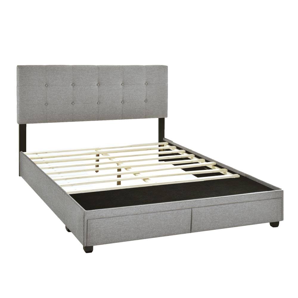 Queen Storage Bed Gray Z946