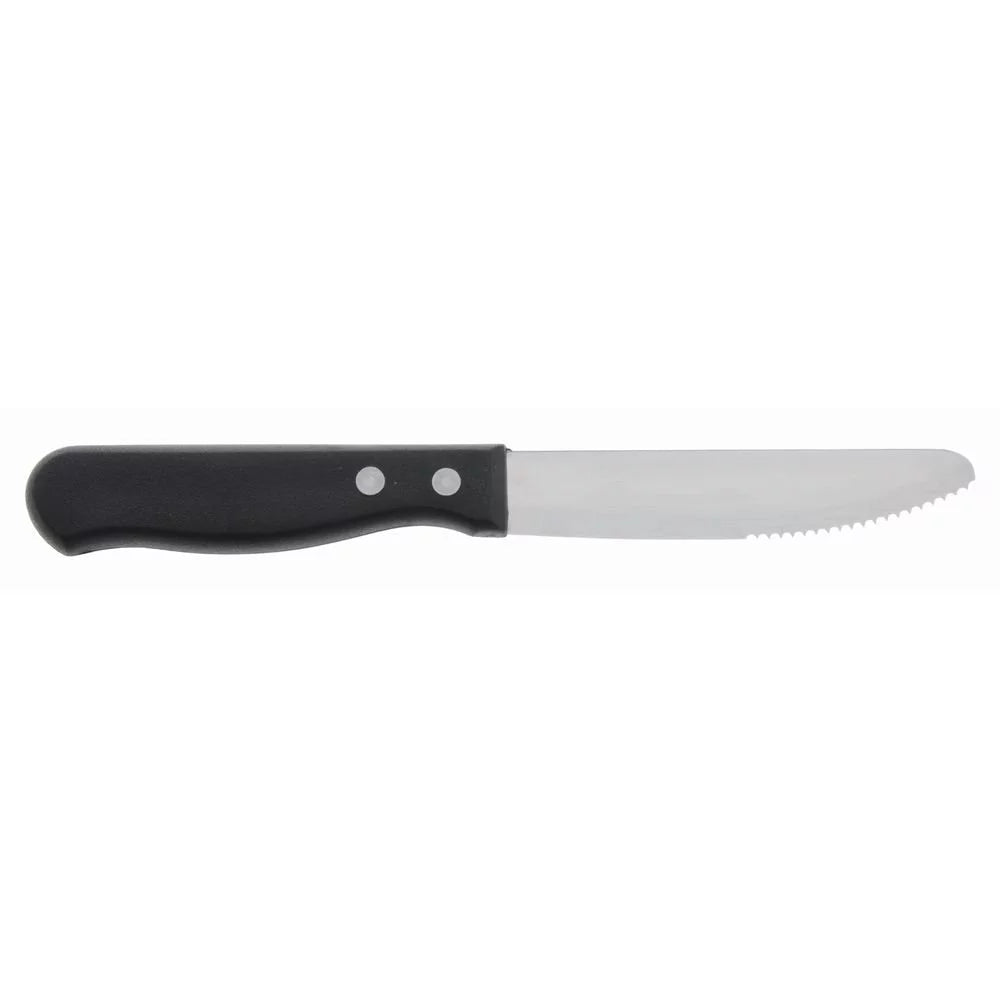 Steak Knives with Polypropylene Handle and Rounded Blade Case of 12 V994