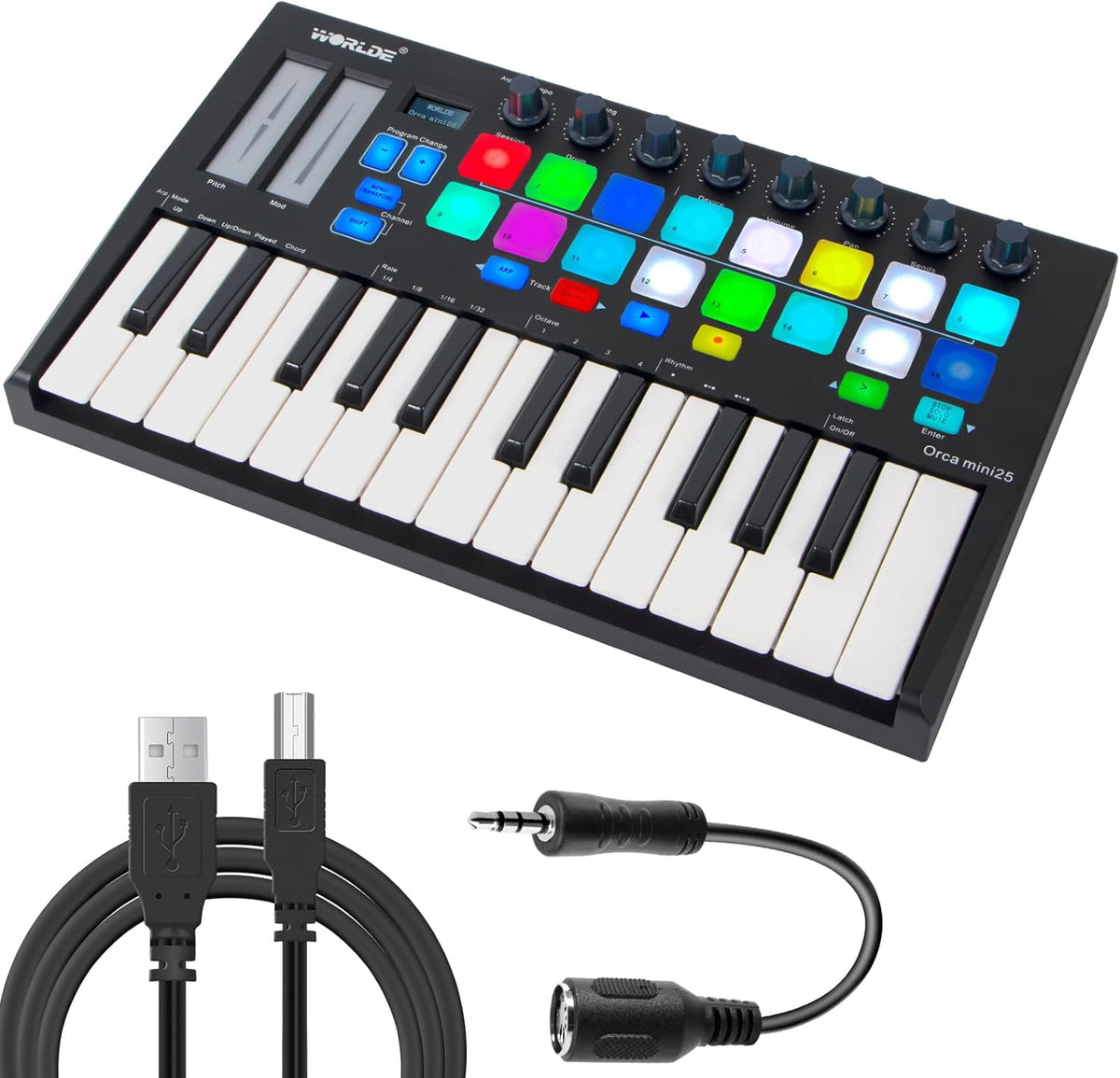 25 Key USB MIDI Controller Pack of 2 P275