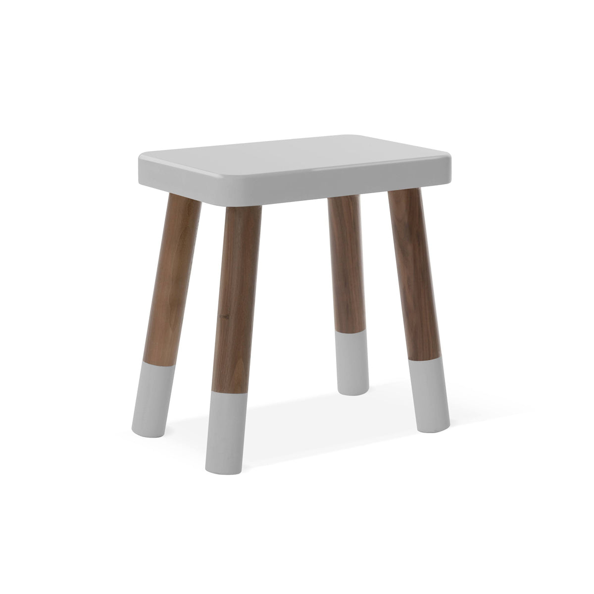 Orange/Walnut Wood Kids Chairs (Set of 2) P9779