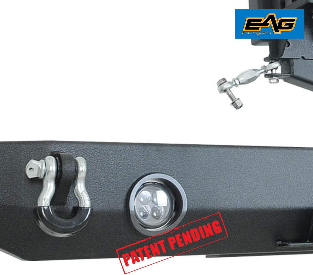 Rear LED Bumper with Tire Carrier K467