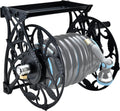 Cast Aluminum Wall Mount Garden Hose Reel with Crank U230551