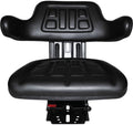 Black Tractor Suspension Seat N4389