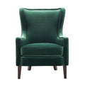Green Velvet Accent Chair L674