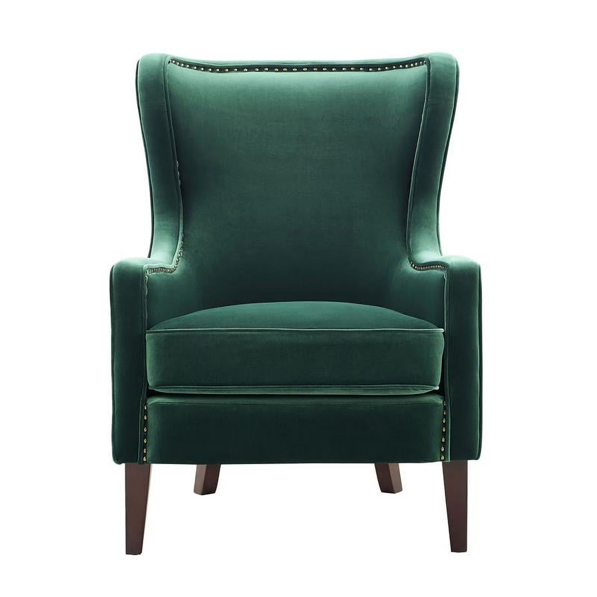 Green Velvet Accent Chair L674