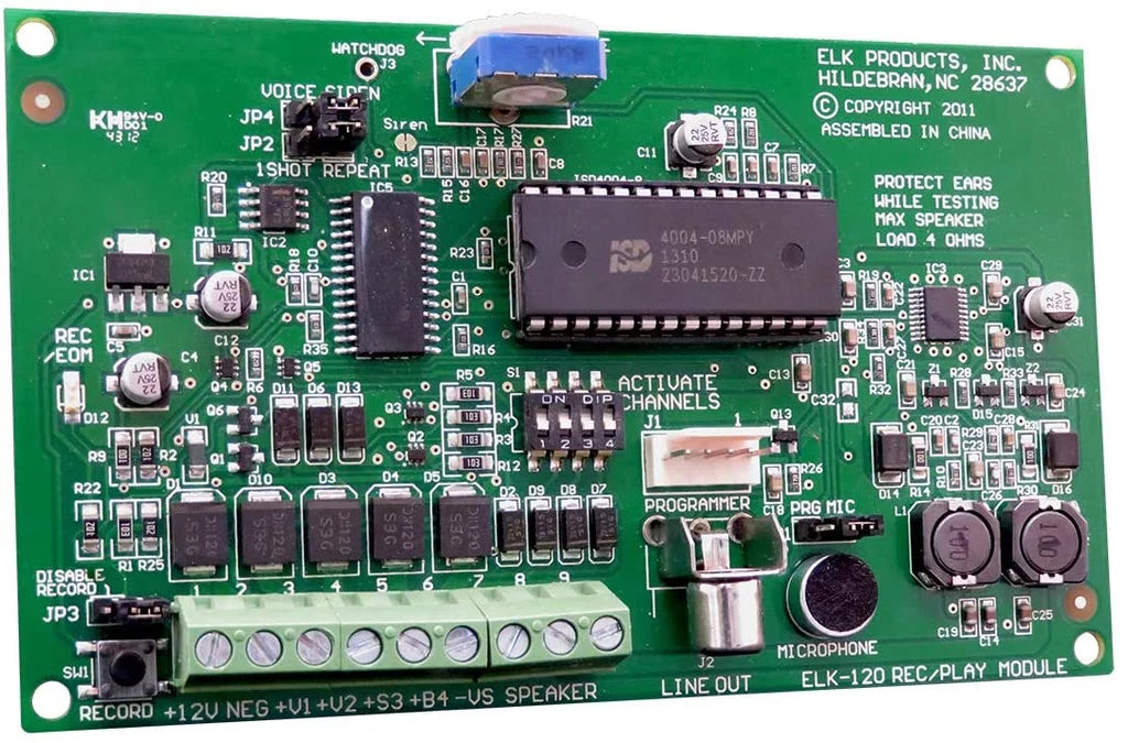 Recordable Voice/Siren Module W215