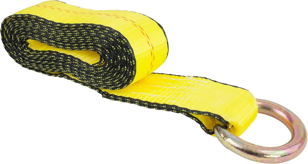 8 Pack Car Tie Down Ratchet Strap with Chain Anchor Wheel Straps L9330