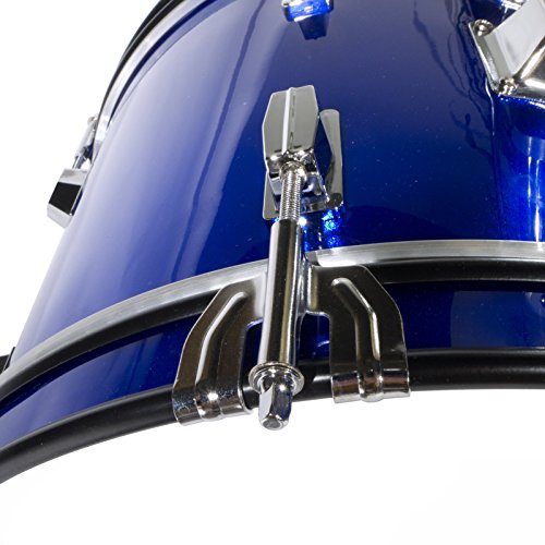 3 Piece 16 inch Kids Drum Set with Snare Cymbal Drumsticks N46767