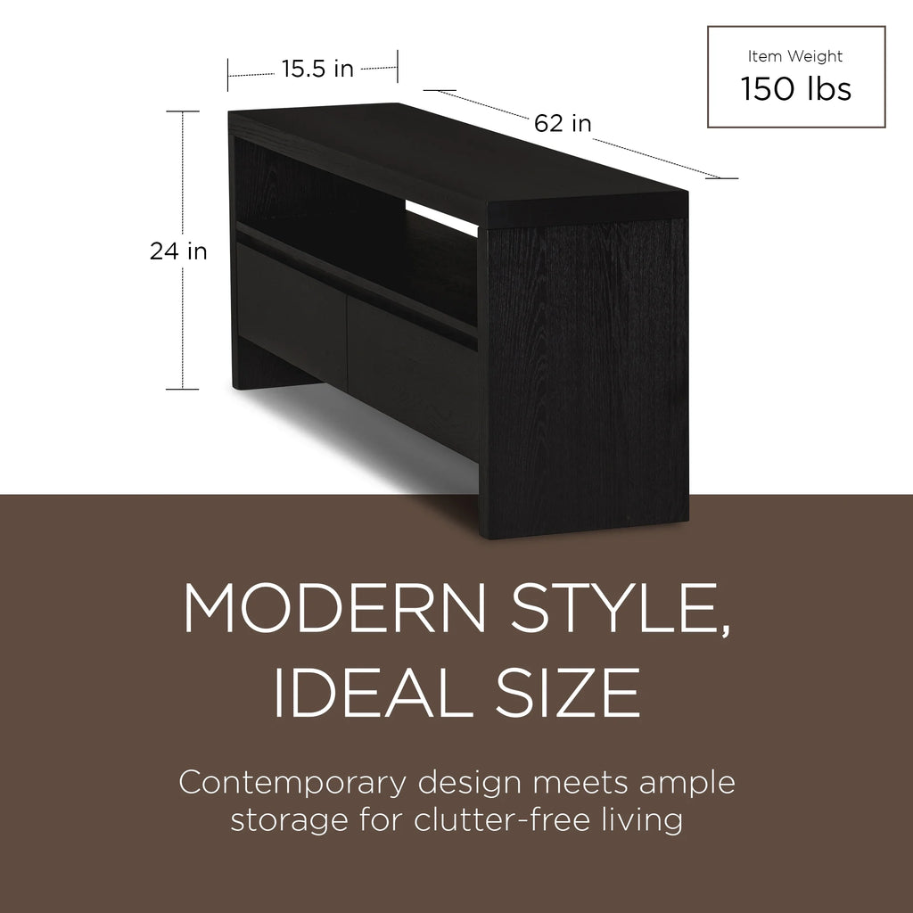 Contemporary Wooden Media Unit I34491