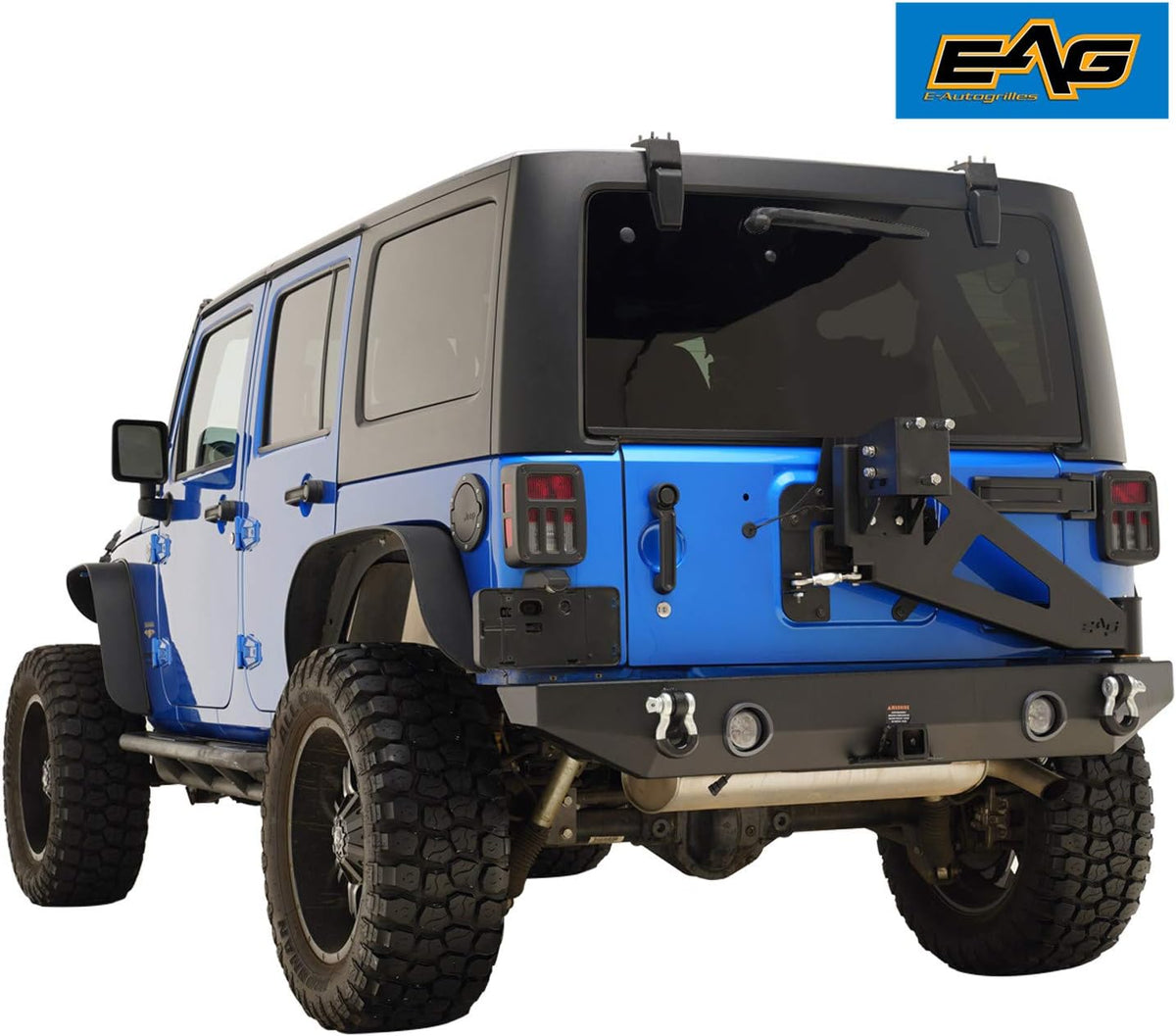 Rear LED Bumper with Tire Carrier K467