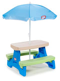 Multi Color Picnic Table with Umbrella Z639