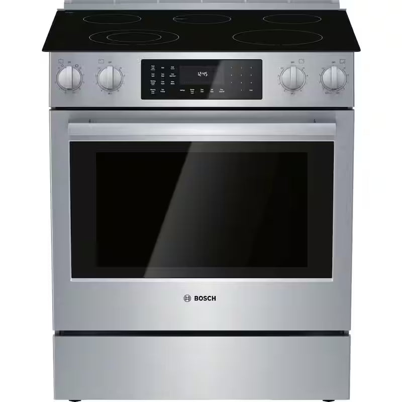 30 in. 5 Element Slide-In Electric Range in Stainless Steel D4217