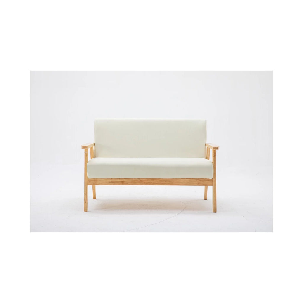 Beige Loveseat and 2 Chair Set L37824