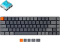 65% Layout Hot-swappable Ultra-Slim Wireless Bluetooth/Wired USB Mechanical Keyboard with Low-Profile Optical Blue Switch/RGB Backlit/68 Keys Q960