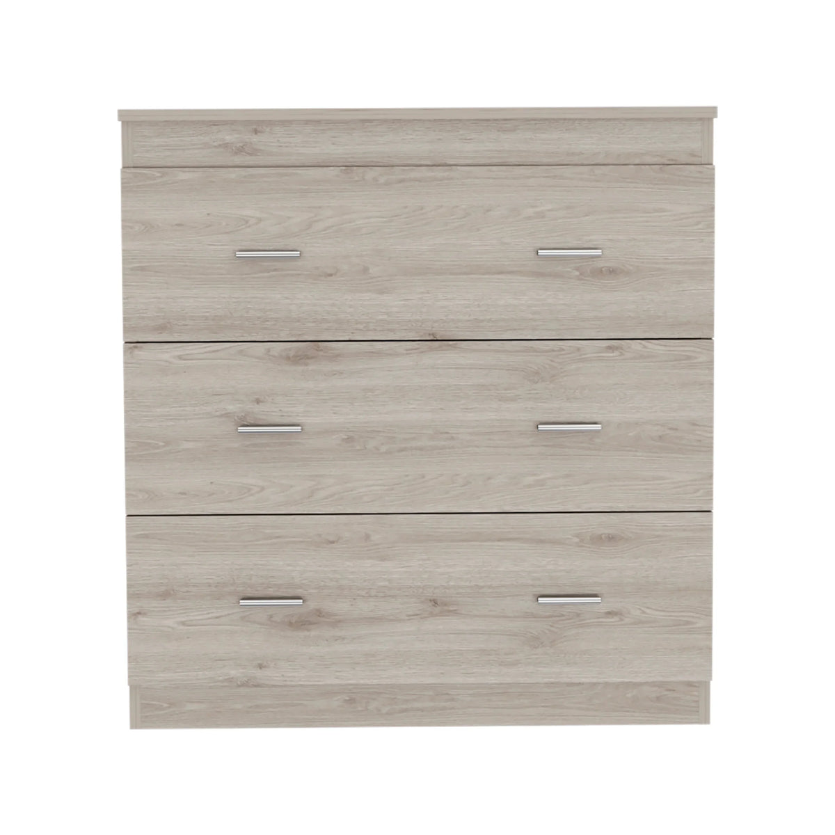 Light Grey Manufactured Wood Dresser D259