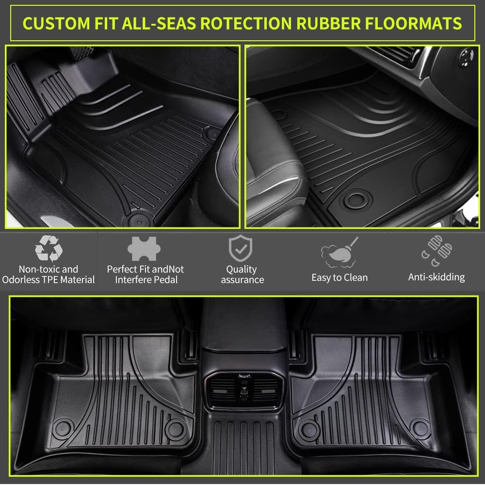 Black TPE Car Floor Liners X527