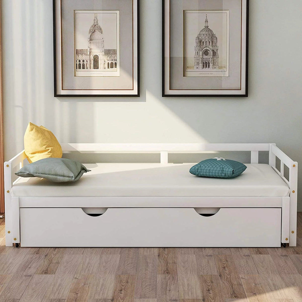 Wood Daybed with Trundle O2449