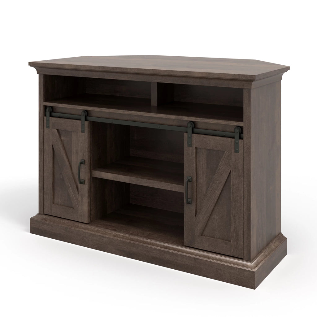 Brown Corner TV Stand V7865