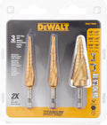 3-Piece Step Drill Bit Set R519