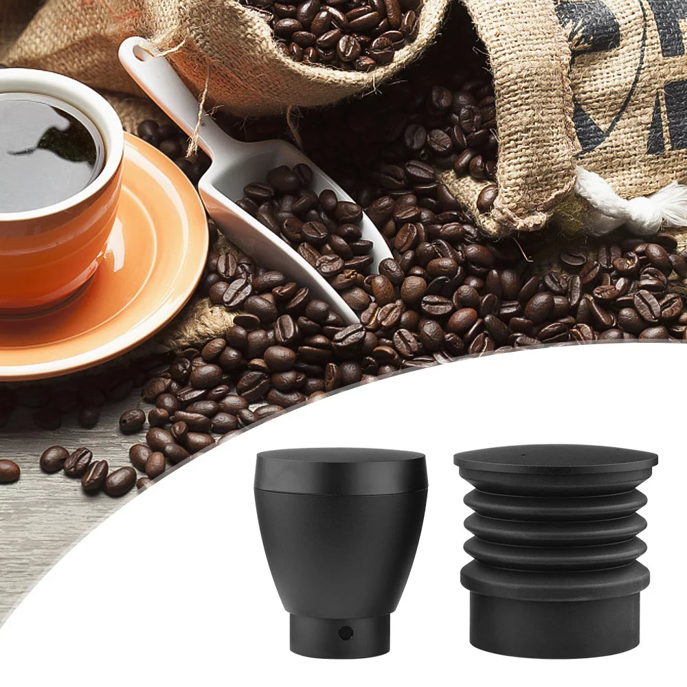Aluminum Alloy Single Dose Hopper with Silicone Bellow Coffee Grinder Accessories X2573
