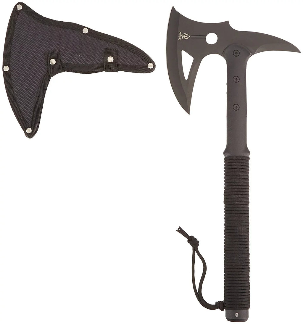 Tactical Axe with Cord Wrapped Handle W896
