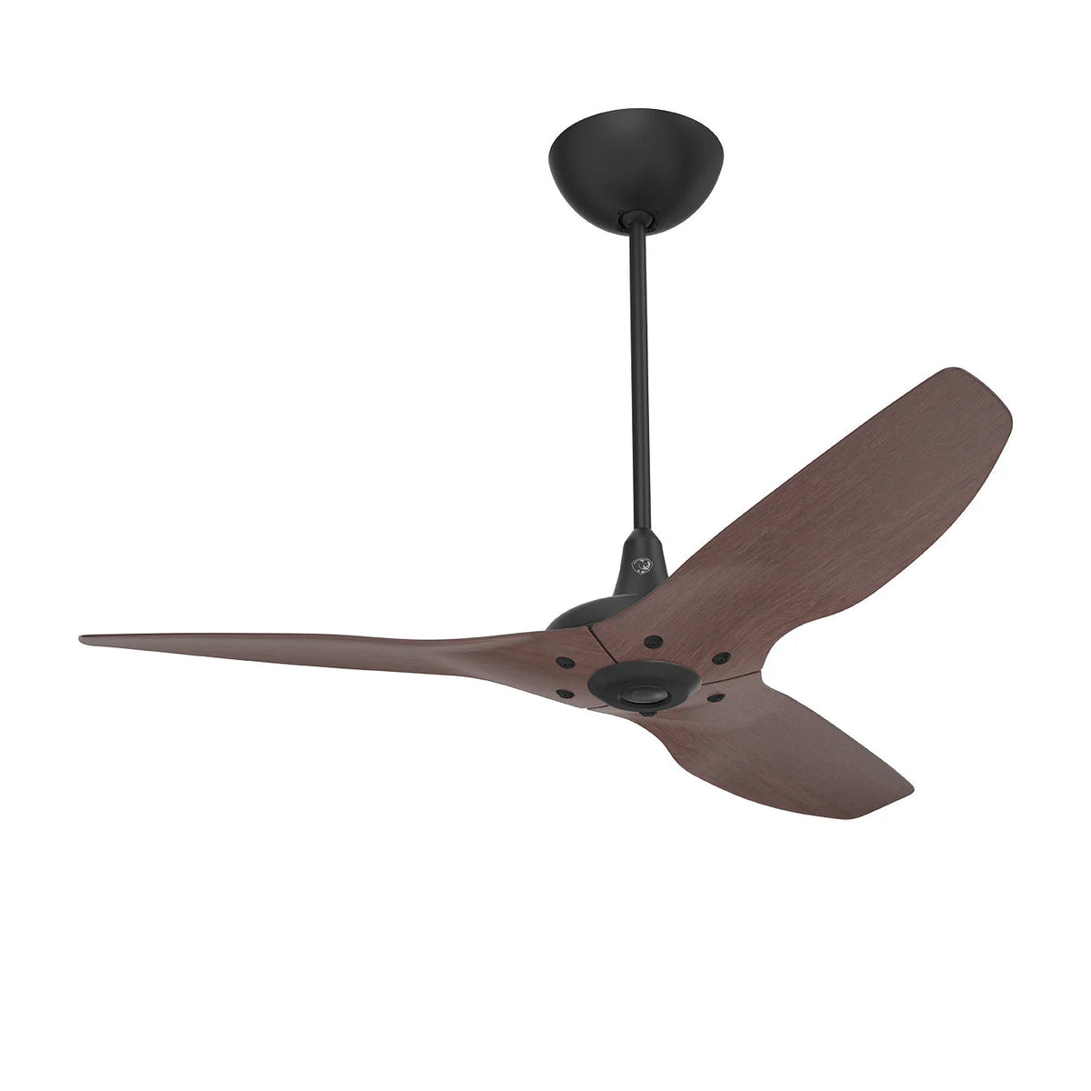 52 Ceiling Fan with Bamboo Blades and Black Finish O873