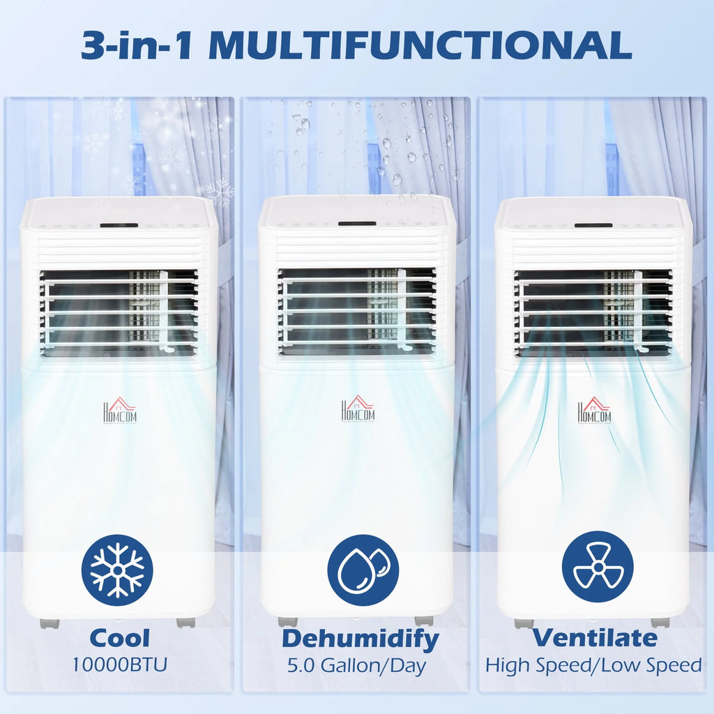7000 BTU White Portable Air Conditioner Q163871