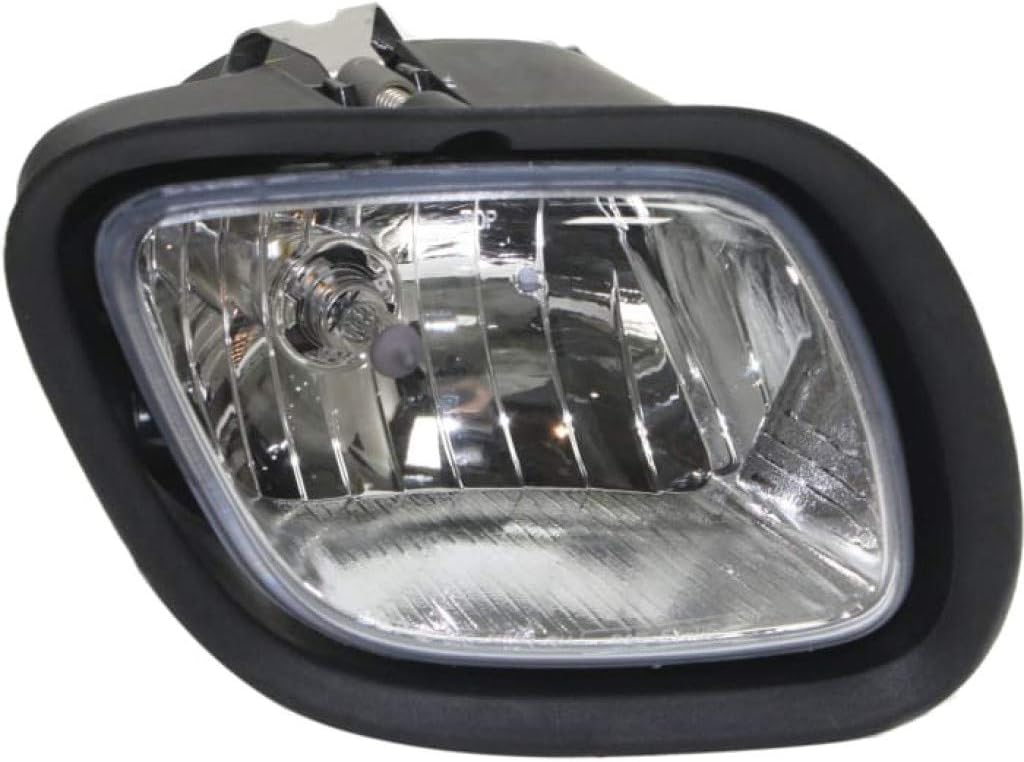 Fog Light Assembly for Freightliner Cascadia 2008-2016 Passenger Side with Daytime Running Light Pack of 2 C6433