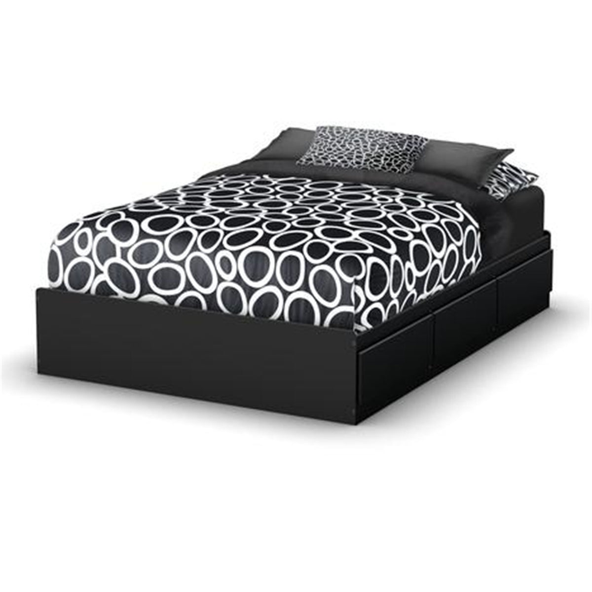 Full Mates Bed with 3 Drawers M39811