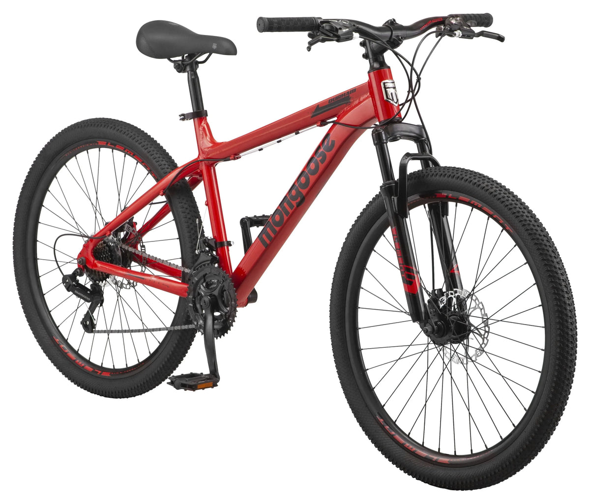 26-in. Mountain Bike, Red and Black, 21 Speeds Q485942