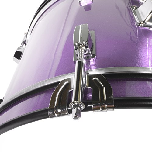 3 Piece 16 inch Kids Drum Set with Snare Cymbal Drumsticks N46767