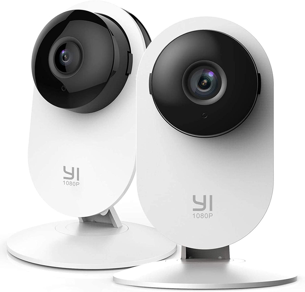 2pc 1080p WiFi Smart Indoor Security Camera with Night Vision K95977