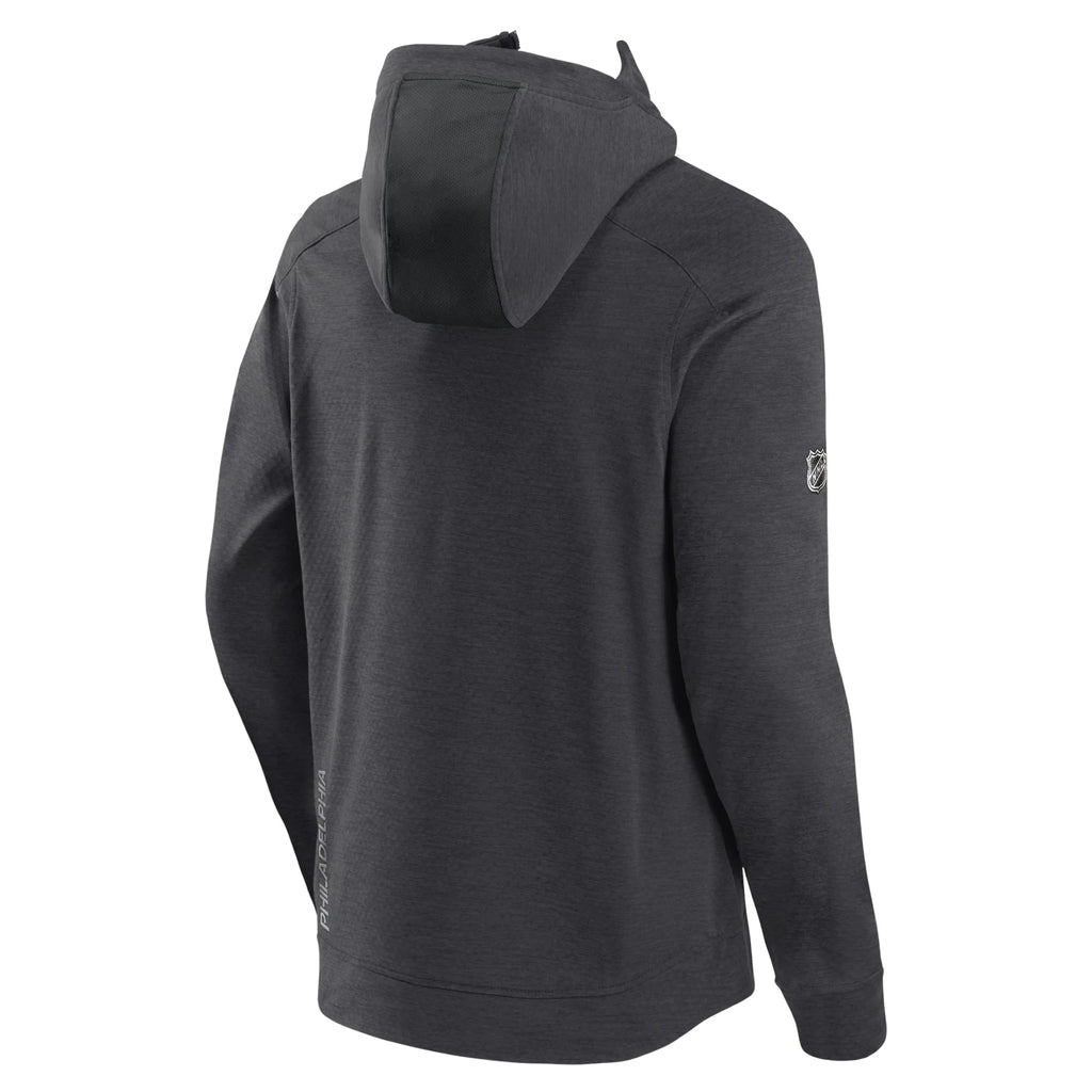 Heather Charcoal Full-Zip Hoodie Jacket J771669