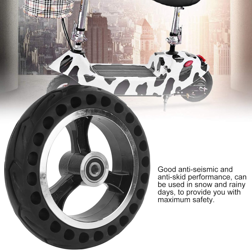 200x50 Solid Rubber Wheel with 8-inch Hub, Pack of 2 K917028