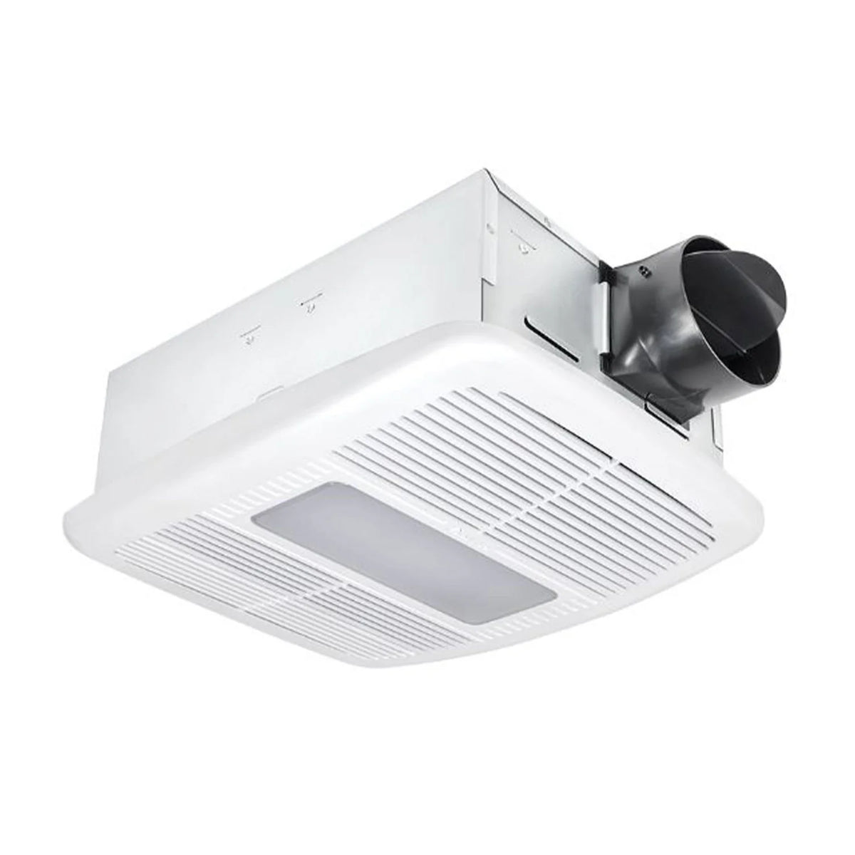 80 CFM Bath Fan with LED Dimmable Light and Heater P5922