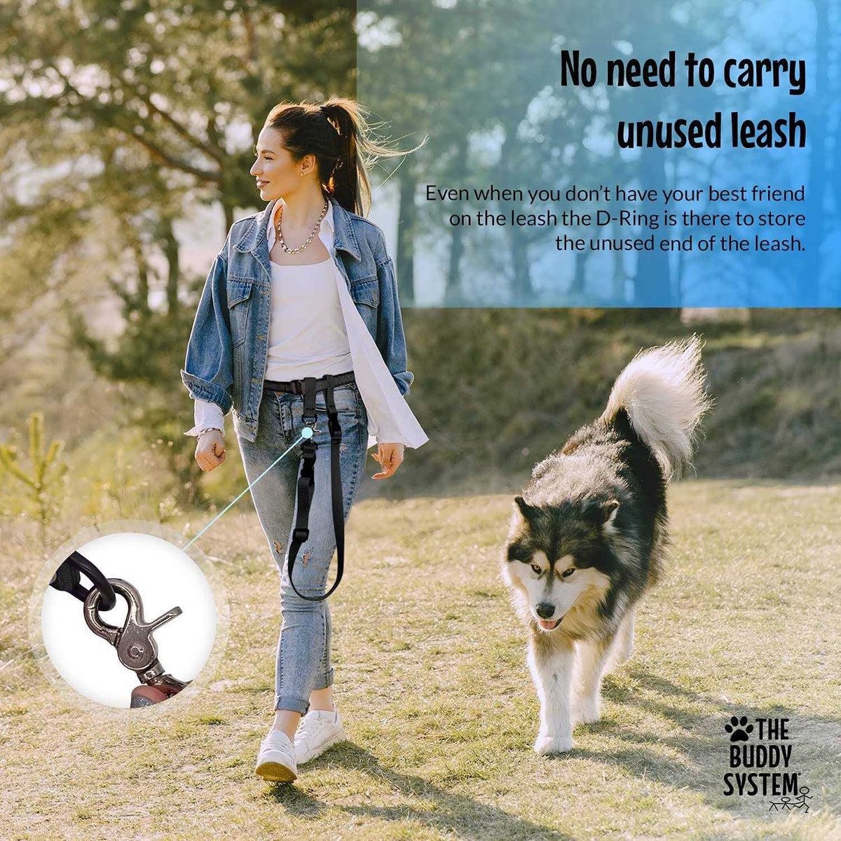 Adjustable Hands Free Dog Leash T848693