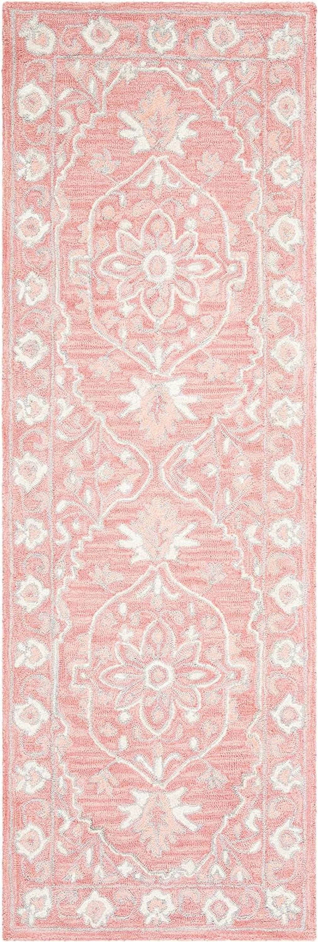 Ivory Handmade Wool Runner Rug 2'3" X 7' Y108