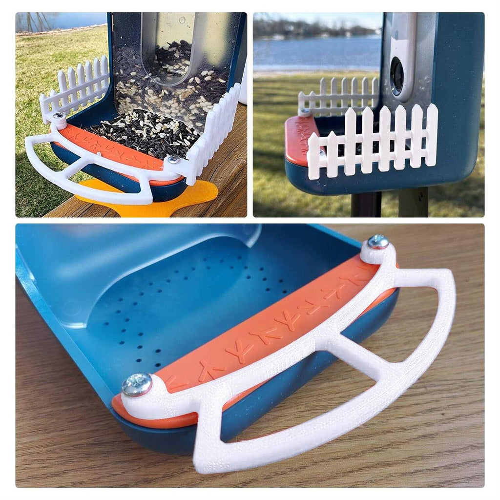 3 Pcs Bird Perch with Side Fence Q1696