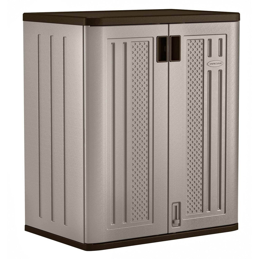 9 Cu ft Resin Garage Storage Cabinet 2 Pack U991