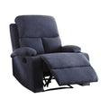 Blue Velvet Recliner Z700556