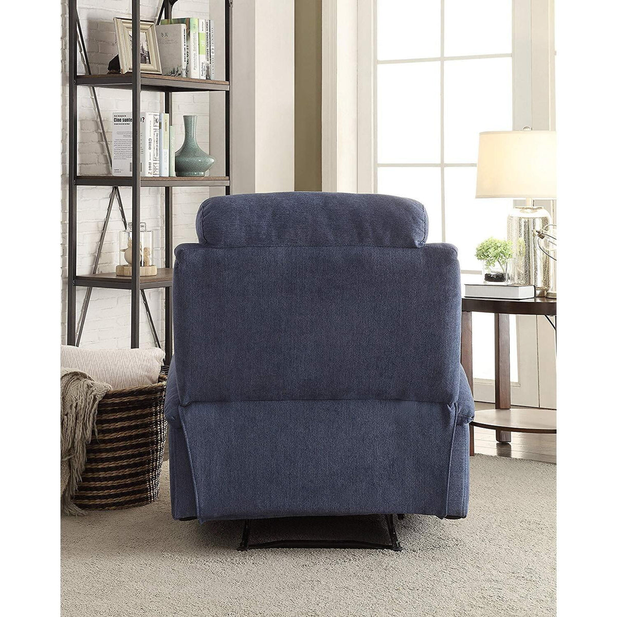 Blue Velvet Recliner Z700556