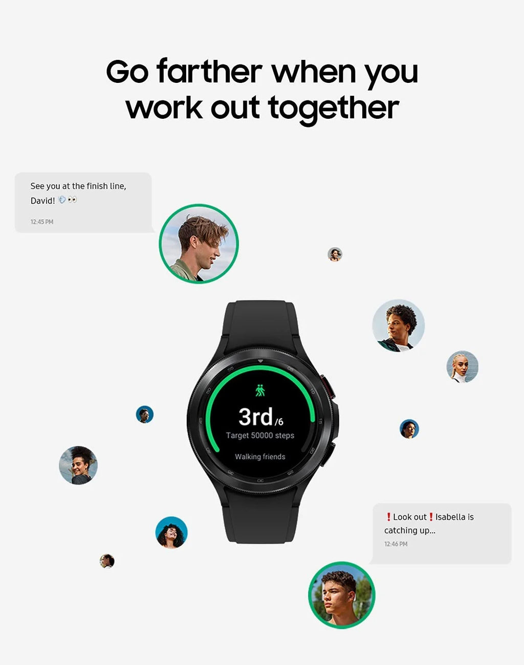 Refurbished SAMSUNG GALAXY WATCH 4 CLASSIC 46MM BLACK O33372