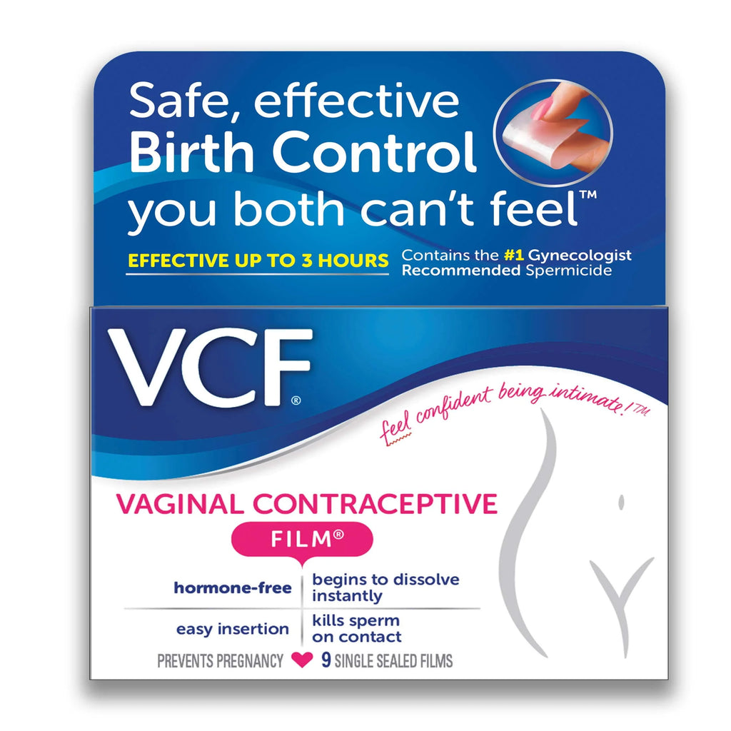 Vaginal Contraceptive Spermicide Film, 9 Ct C68411