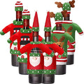 6 Sets Christmas Wine Bottle Cover and Hats B99652