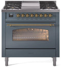 36 Dual Fuel Propane Gas Range I833