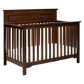 4-in-1 Convertible Crib, Dark Brown L102